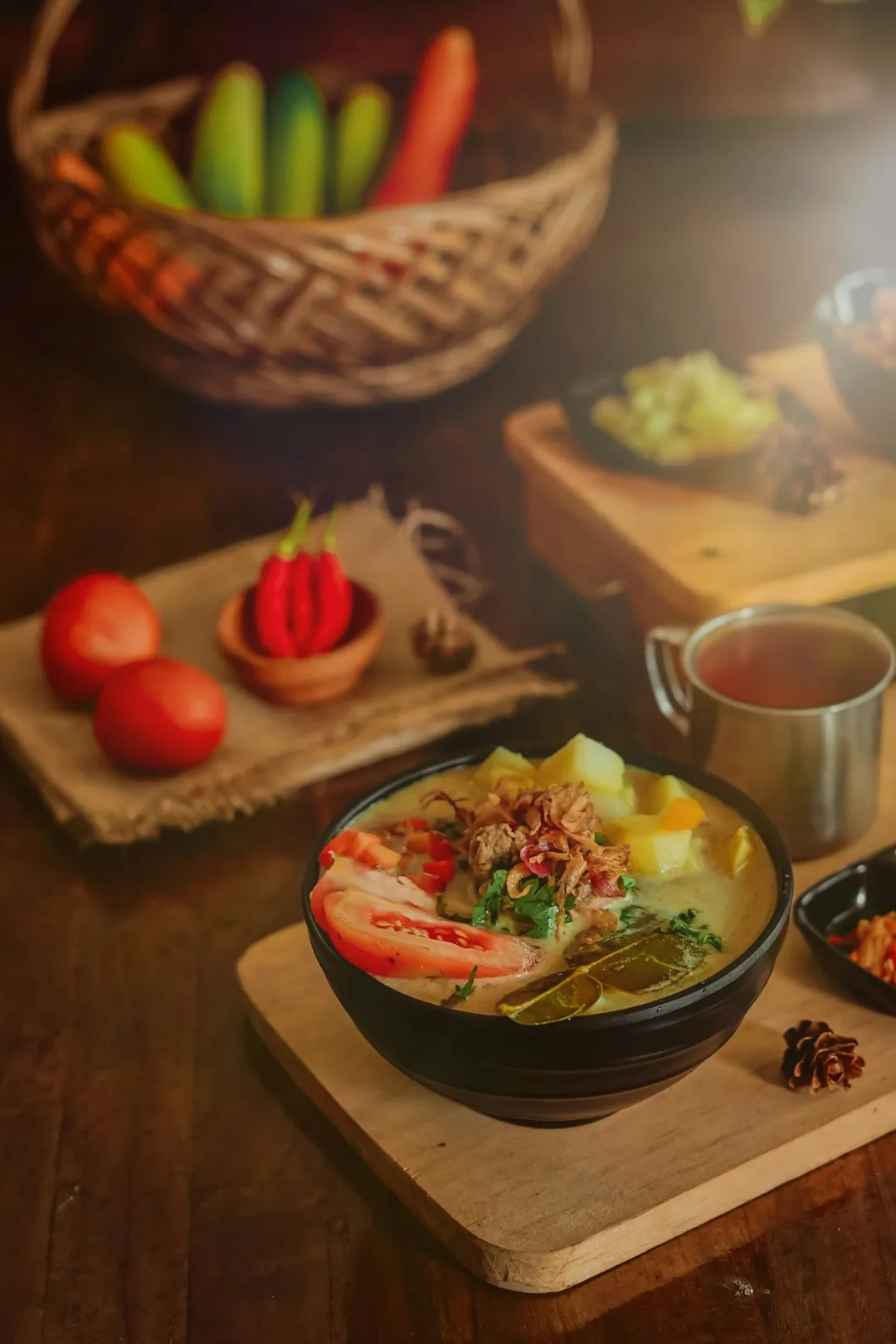 Ayam Woku Tanpa Pedas — foto contoh, bukan masakan Mamang